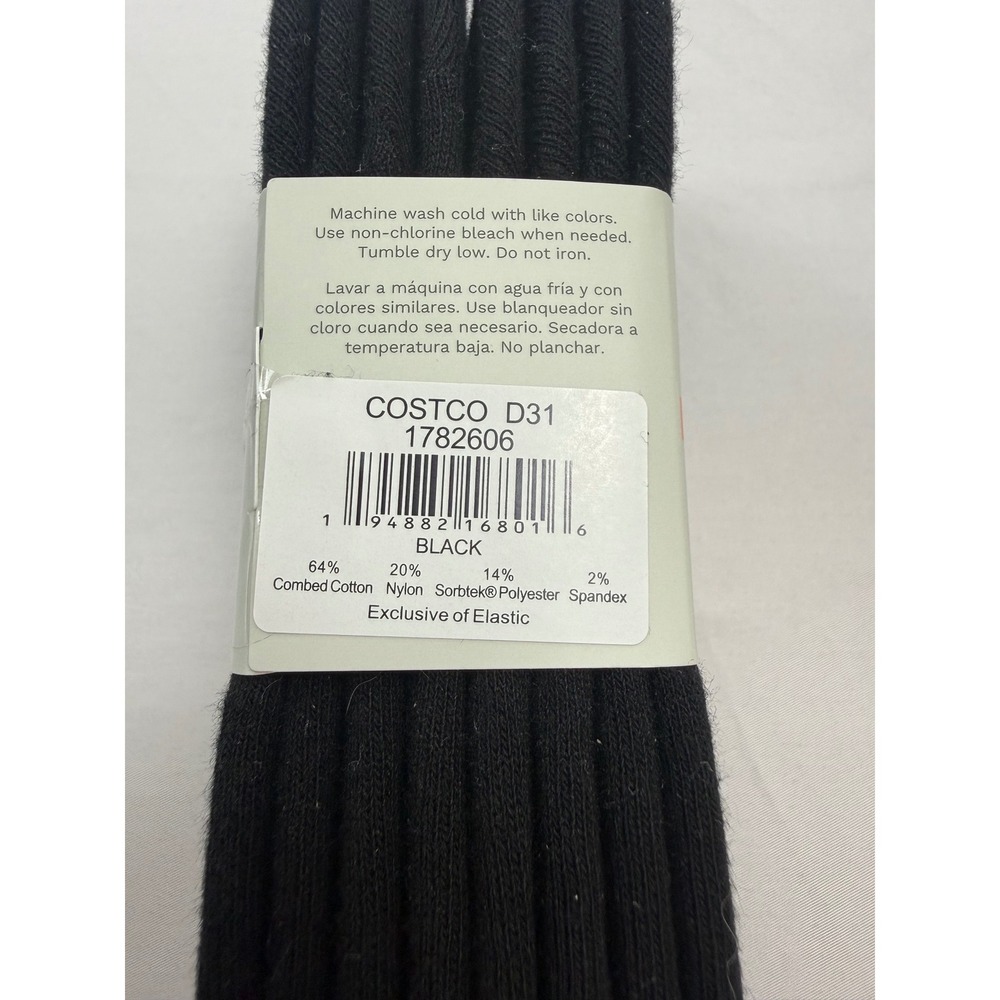 Cole Haan Black Liner Socks 8 Pair Womens No Show Shoe Size 4-10 - Picture 4 of 4